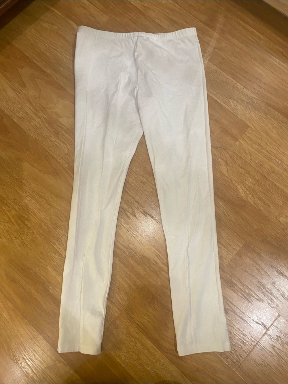 Place Girls White Stretch Leggings